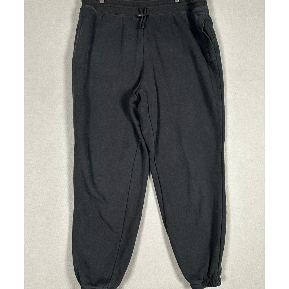 DSG Jogger Pants Mens XL Twitch Allison Black Fleece Activewear Stretch Waist